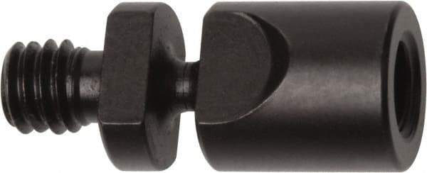 Renishaw - M4 Female and Male Connection, 0.315 Inch Stem Diameter, Silver Steel, CMM Stylus Extension - 12mm Overall Length - Eagle Tool & Supply