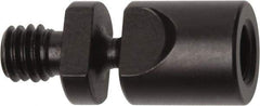 Renishaw - M4 Female and Male Connection, 0.315 Inch Stem Diameter, Silver Steel, CMM Stylus Extension - 12mm Overall Length - Eagle Tool & Supply