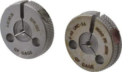 GF Gage - 4-40 Go/No Go Double Ring Thread Gage - Class 3A - Eagle Tool & Supply