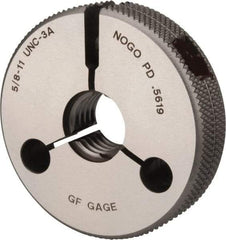 GF Gage - 5/8-11 Go/No Go Double Ring Thread Gage - Class 3A - Eagle Tool & Supply
