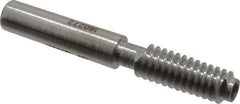 GF Gage - 1/4-20 Go Truncated Taperlock Thread Setting Plug Gage - Class 2A, Size 1 Handle, Steel - Eagle Tool & Supply