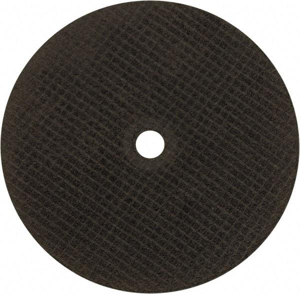 Norton - 7" 24 Grit Aluminum Oxide Cutoff Wheel - 3/32" Thick, 5/8" Arbor, 8,730 Max RPM, Use with Circular Saws - Eagle Tool & Supply