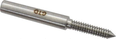 GF Gage - #4-40 No Go Truncated Taperlock Thread Setting Plug Gage - Class 2A, Steel - Eagle Tool & Supply