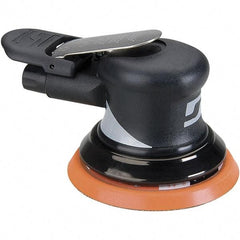 Dynabrade - 12,000 OPM, 18 CFM Air Consumption, Palm Air Orbital Sander - Round Pad, 1/4 NPT Inlet - Eagle Tool & Supply