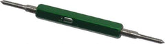 GF Gage - #2-56 Go/No Go Truncated Taperlock Thread Setting Plug Gage - Class 2A, Steel - Eagle Tool & Supply