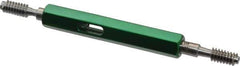 GF Gage - #10-24 Go/No Go Truncated Taperlock Thread Setting Plug Gage - Class 2A, Steel - Eagle Tool & Supply
