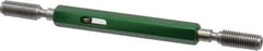 GF Gage - 5/16-24 Go/No Go Truncated Taperlock Thread Setting Plug Gage - Class 2A, Size 1 Handle, Steel - Eagle Tool & Supply