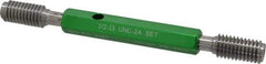 GF Gage - 1/2-13 Go/No Go Truncated Taperlock Thread Setting Plug Gage - Class 2A, Size 2 Handle, Steel - Eagle Tool & Supply