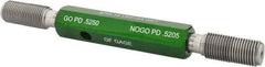 GF Gage - 9/16-18 Go/No Go Truncated Taperlock Thread Setting Plug Gage - Class 2A, Size 3 Handle, Steel - Eagle Tool & Supply