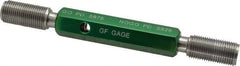 GF Gage - 5/8-18 Go/No Go Truncated Taperlock Thread Setting Plug Gage - Class 2A, Size 3 Handle, Steel - Eagle Tool & Supply