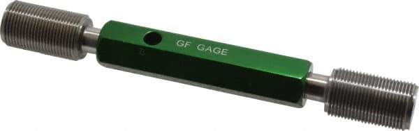 GF Gage - 3/4-20 Go/No Go Truncated Taperlock Thread Setting Plug Gage - Class 2A, Size 3 Handle, Steel - Eagle Tool & Supply