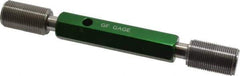 GF Gage - 3/4-20 Go/No Go Truncated Taperlock Thread Setting Plug Gage - Class 2A, Size 3 Handle, Steel - Eagle Tool & Supply