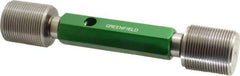 GF Gage - 1-1/2 - 12 Go/No Go Truncated Taperlock Thread Setting Plug Gage - Class 2A, Size 5 Handle, Steel - Eagle Tool & Supply