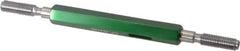 GF Gage - 1/4-28 Go/No Go Truncated Taperlock Thread Setting Plug Gage - Class 3A, Size 1 Handle, Steel - Eagle Tool & Supply