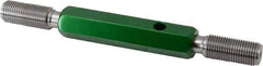 GF Gage - 9/16-18 Go/No Go Truncated Taperlock Thread Setting Plug Gage - Class 3A, Size 3 Handle, Steel - Eagle Tool & Supply
