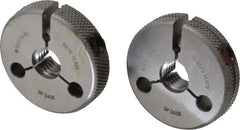 GF Gage - M12x1.75 Go/No Go Double Ring Thread Gage - Class 6G - Eagle Tool & Supply