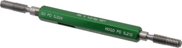 GF Gage - M6x1 Go/No Go Truncated Taperlock Thread Gage - Class 6G, Size 1 Handle - Eagle Tool & Supply