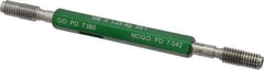 GF Gage - M8x1.25 Go/No Go Truncated Taperlock Thread Gage - Class 6G, Size 1 Handle - Eagle Tool & Supply
