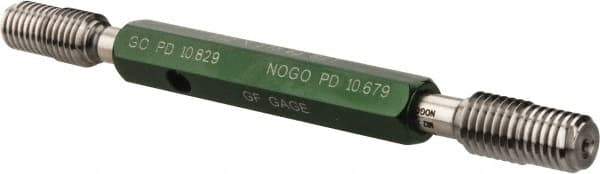 GF Gage - M12x1.75 Go/No Go Truncated Taperlock Thread Gage - Class 6G, Size 2 Handle - Eagle Tool & Supply