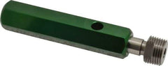 GF Gage - 3/8-18 Single End Tapered Plug Pipe Thread Gage - Handle Size 3, Handle Included, NPT-L1 Tolerance - Eagle Tool & Supply