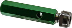 GF Gage - 3/4-14 Single End Tapered Plug Pipe Thread Gage - Handle Size 4, Handle Included, NPT-L1 Tolerance - Eagle Tool & Supply