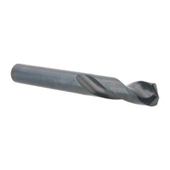Guhring - 15/32" 130° Spiral Flute Cobalt Screw Machine Drill Bit - Oxide Finish, Right Hand Cut, 51mm Flute Length, 102mm OAL, Standard Point, Straight Shank - Eagle Tool & Supply