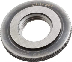 GF Gage - 1/2-14 Thread, Class L1, Ring Pipe Thread Gage - NPT Thread - Eagle Tool & Supply