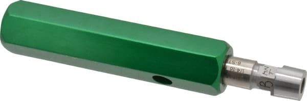 GF Gage - 1/4-18 Single End Tapered Plug Pipe Thread Gage - Handle Size 3 Included, NPTF-6 Step Tolerance - Eagle Tool & Supply