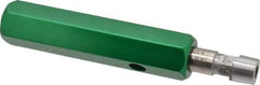 GF Gage - 1/4-18 Single End Tapered Plug Pipe Thread Gage - Handle Size 3 Included, NPTF-6 Step Tolerance - Eagle Tool & Supply