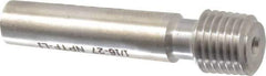 GF Gage - 1/16-27 Single End Tapered Plug Pipe Thread Gage - Handle Size 1, Handle Not Included, NPTF-L1 Tolerance - Eagle Tool & Supply