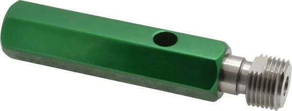 GF Gage - 1/2-14 Single End Tapered Plug Pipe Thread Gage - Handle Size 4 Included, NPTF-L1 Tolerance - Eagle Tool & Supply