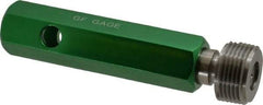 GF Gage - 3/4-14 Single End Tapered Plug Pipe Thread Gage - Handle Size 4 Included, NPTF-L1 Tolerance - Eagle Tool & Supply