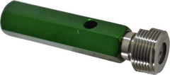 GF Gage - 1 - 11-1/2 Single End Tapered Plug Pipe Thread Gage - Handle Size 5 Included, NPTF-L1 Tolerance - Eagle Tool & Supply