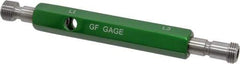 GF Gage - 1/8-27 Double End Tapered Plug Pipe Thread Gage - Handle Size 2, Handle Included, NPTF-L1 & NPTF-L3 Tolerance - Eagle Tool & Supply