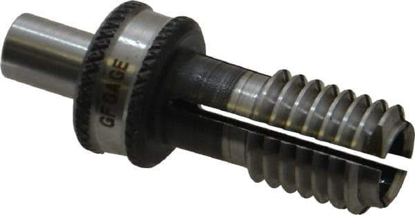 GF Gage - M12 x 1.75, 1/4 Inch Thread, Tapped Hole Location Gage - 5/16 Inch Head Diameter - Eagle Tool & Supply