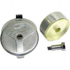 Dynabrade - Brush Mounting Wheel Hub Assembly - Compatible with 4" DynaZip Surface Preparation Tools - Eagle Tool & Supply