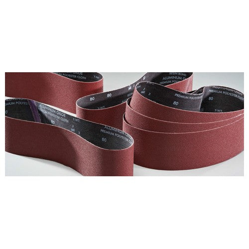 4″ × 36″-80 Grit - Aluminum Oxide - Resin Waterproof Cloth Belt - Eagle Tool & Supply
