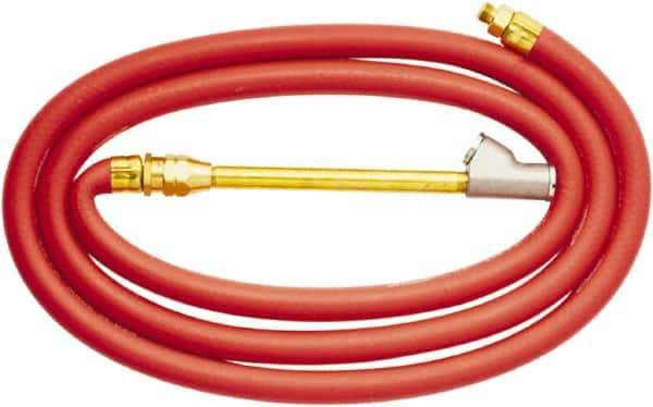 Milton - Inflator Gauge Hose Whip - Use with Milton 500 Series Inflator Gauges - Eagle Tool & Supply