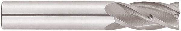 Niagara Cutter - 6mm, 19mm LOC, 6mm Shank Diam, 51mm OAL, 4 Flute, Solid Carbide Square End Mill - Single End, AlTiN Finish, Spiral Flute, 30° Helix, Centercutting, Right Hand Cut, Right Hand Flute, Series C430M - Eagle Tool & Supply