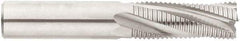 Niagara Cutter - 14mm Diam, Fine Pitch, 32mm LOC, 4 Flute Solid Carbide 45° Corner Chamfer Roughing End Mill - AlTiN Finish, 84mm OAL, 14mm Shank Diam, Single End, Centercutting, 20° Helix - Eagle Tool & Supply