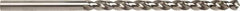Guhring - 23/64", Parabolic Flute, Cobalt Taper Length Drill Bit - Bright Finish, 115mm Flute Length, 175mm OAL, Series 5536 - Eagle Tool & Supply