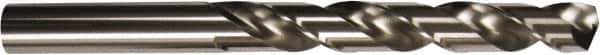 Guhring - Letter X 130° Cobalt Jobber Drill - Bright Finish, Right Hand Cut, Spiral Flute, Straight Shank, 133mm OAL, Split Point - Eagle Tool & Supply