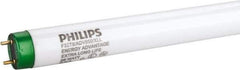 Philips - 28 Watt Fluorescent Tubular Medium Bi-Pin Lamp - 5,000°K Color Temp, 2,675 Lumens, T8, 36,000 hr Avg Life - Eagle Tool & Supply