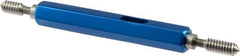 OSG - #6-32, Class 2B, Double End Plug Thread Go/No Go Gage - High Speed Steel, Handle Included - Eagle Tool & Supply