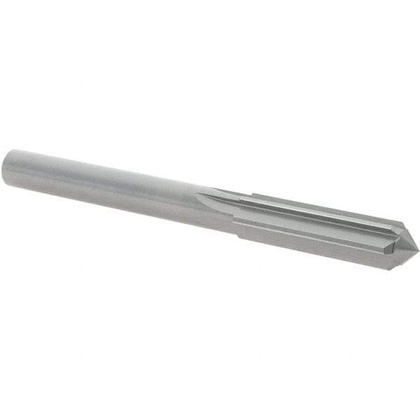 OSG - 8.9mm Solid Carbide Chucking Reamer - Straight Flute, 7.94mm Straight Shank, 32mm Flute Length, 89mm OAL - Eagle Tool & Supply