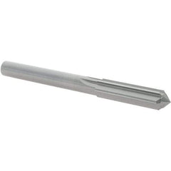 OSG - 8.9mm Solid Carbide Chucking Reamer - Straight Flute, 7.94mm Straight Shank, 32mm Flute Length, 89mm OAL - Eagle Tool & Supply