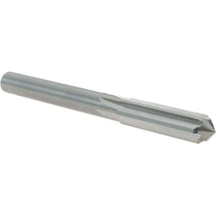 OSG - 5/16" Solid Carbide Chucking Reamer - Straight Flute, 9/32" Straight Shank, 1-1/8" Flute Length, 3-1/4" OAL - Eagle Tool & Supply