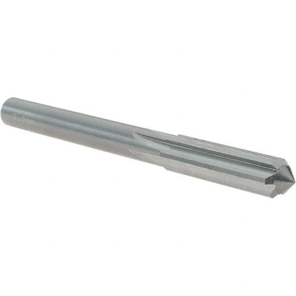 OSG - 7.9mm Solid Carbide Chucking Reamer - Straight Flute, 7.14mm Straight Shank, 29mm Flute Length, 83mm OAL - Eagle Tool & Supply
