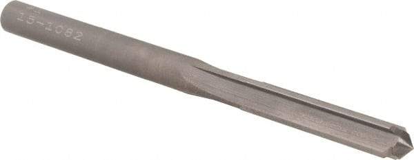 OSG - #1 Solid Carbide Chucking Reamer - Straight Flute, 7/32" Straight Shank, 1" Flute Length, 3" OAL - Eagle Tool & Supply
