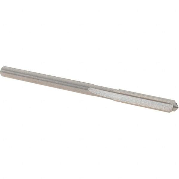 OSG - #22 Solid Carbide Chucking Reamer - Straight Flute, 9/64" Straight Shank, 3/4" Flute Length, 2-1/2" OAL - Eagle Tool & Supply